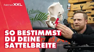 Richtige Fahrrad-Sattelbreite ermitteln » Sitzknochenabstand selber messen mit (Well-)pappe