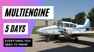 Where to get your Multi Engine In 5 Days: Prairie Air Service Review