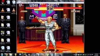 Neo Geo - Art of Fighting 2 (How to handle Geese Howard)