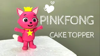 HOW TO MAKE PINKFONG CAKE TOPPER