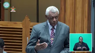 Fiji's Minister for Home Affairs informed Parliament on the status of the National Security Strategy