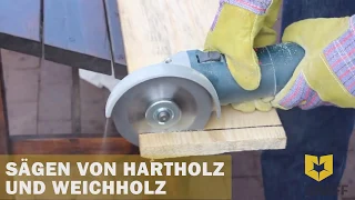 Was kann sonst die Holztrennscheibe für Winkelschleifer?