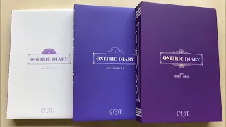 ♡Unboxing IZ*ONE 아이즈원 3rd Mini Album Oneiric Diary (일기, 환상 & 3D Ver.)♡