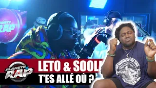 [Exclu] Leto "T'es allé où ?" ft Soolking #PlanèteRap | FRENCH RAP REACTION