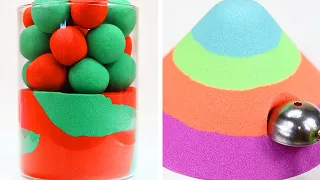 1 Hour Kinetic Sand ASMR! Satisfying Sand ASMR Cutting! Relaxing Kinetic Sand ASMR #50