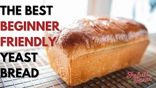 How to make a loaf of bread from scratch (Beginner friendly!)