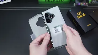 Realme GT Neo6 unboxing. Can you see the difference in appearance between GT Neo6 and GT Neo6 SE?