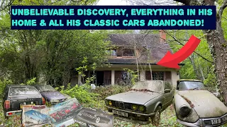 Why Has His Home & His Classic Car Collection Been Completely Abandoned?..