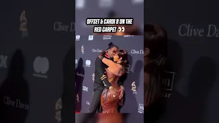 Offset & Cardi B Make Out On The Red Carpet 👀