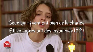 POMME   ceux qui rêvent acoustique LYRICS