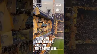 La Bombonera es una fiesta en la despedida a Riquelme | Cánticos a Leo Messi