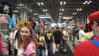 Walking New York Comic Con 2022 Friday 4K