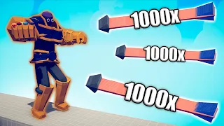 THANOS vs 1000x OP UNITS - TABS | Totally Accurate Battle Simulator 2024