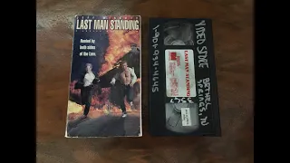 Opening To Last Man Standing 1995 VHS