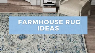 17 Gorgeous Farmhouse Rug Ideas