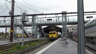 Passage de la BB22367 Infra à Angoulême