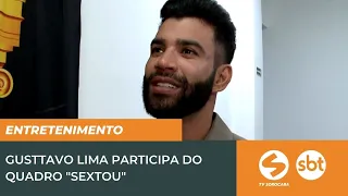 Gusttavo Lima participa do quadro "sextou" | TV Sorocaba SBT