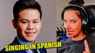 LATINA REACTS to MARCELITO POMOY - BAILANDO (Enrique Iglesias)