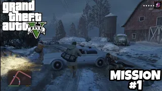 GTA V Mission#1 | Prologue. 4K  gameplay.