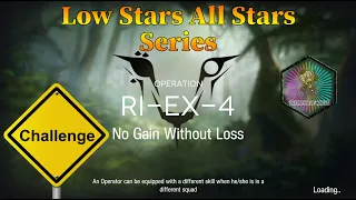 Arknights RI-EX-4 Challenge Mode Guide Low Stars All Stars