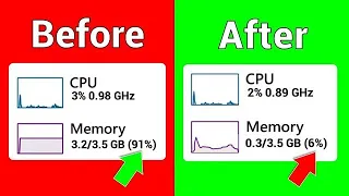 Solve Windows 10/11 Memory Usage Issue