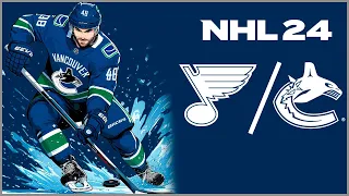 NHL 24 (09 PC) - St. Louis at Vancouver (FULL GAME)