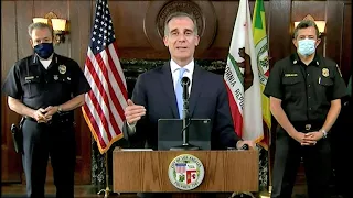 Los Angeles Mayor Extends Citywide Curfew for Sunday