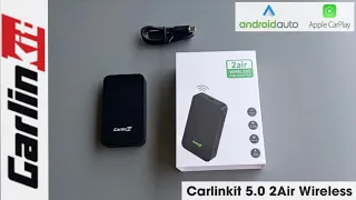 Novità CARLINKIT 5.0 2air - Apple Carplay + Android Auto WIRELESS ( Recensione )