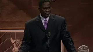 Jacques Dominique Wilkins' Basketball Hall of Fame Enshrinement Speech
