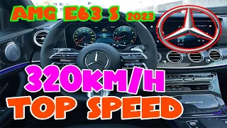 Mercedes-AMG E63 S 2023 WAGON / TOP SPEED