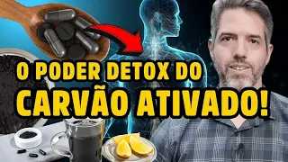 Como o CARVÃO ATIVADO pode SALVAR VOCÊ (e seu Pet!) de Situações TÓXICAS e DOENÇAS! Dr Alain Dutra