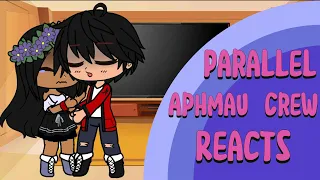 Aphmau crew reacts to parallel universes // Gacha Club, Aphmau crew// check the desc💛💛