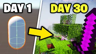 I Made Minecraft 2 in 30 Days! (No mods…)