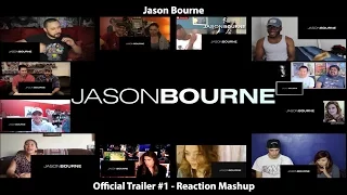 Jason Bourne - Official Trailer #1 (Reaction Mashup)