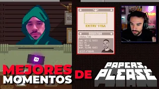 ILLOJUAN siendo XENÓFOBO en PAPERS PLEASE