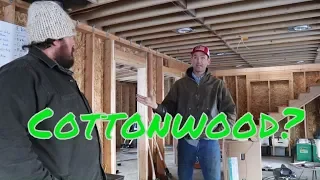 Timber Framing With Cottonwood Trees? Can It Be Done? Insight With Red Poppy Ranch