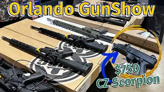 Orlando Gunshow - AK47s, Caniks, Scorpions, Glocks, Sugar Weasels & $4k Staccatos #gunshow #ammo
