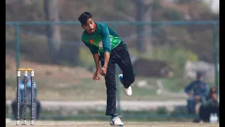 Sahab Alam 7 Wickets against Nepal Police l Mayor Cup 2077