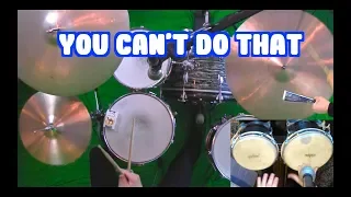 You Can't Do That - Drums, Bongos and Cowbell - Isolated