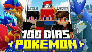 SOBREVIVI 100 DIAS NO PIXELMON DO MINECRAFT