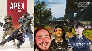 aceu plays Apex Legends w/ Post Malone and Ski Mask the Slump God