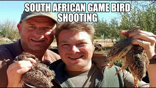 South African game bird shooting with four seasons shooting