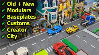 LEGO road plate harmony! Easiest, cheapest fixes & integrations for modulars, baseplates & more