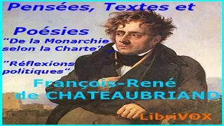 Compilation de Pensées, Textes et Poésies by François-René de CHATEAUBRIAND Part 1/2