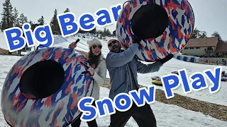 Snow Tubing at Big Bear Snow Play! | Big Bear Lake, CA | March 2023