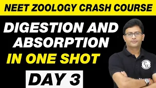 Digestion and Absorption in 1 Shot | All Theory, Tricks & PYQs | Zoology in 30 Days | Day 3 | UMEED