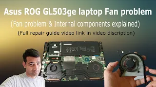 Asus ROG gl503ge fan Repairing Fan repairing laptop repairing