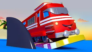 Trenuletul Troy - Trenul Hoverboard - Orasul Trenurilor 🚄 Desene pentru copii