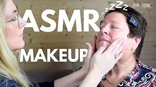 ASMR makeup artist does Glow up look for Relaxation & Sleep 💆‍♀️💤(no talk)