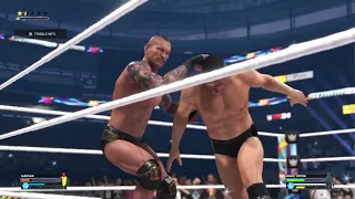 Gunther vs Randy Orton - *AEW TNT Championship* WWE 2K24 (Summerslam)